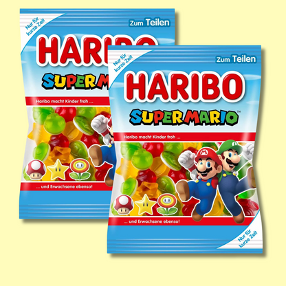 !!Limited Edition!! Super Mario Gummigodteri 175g (HARIBO)