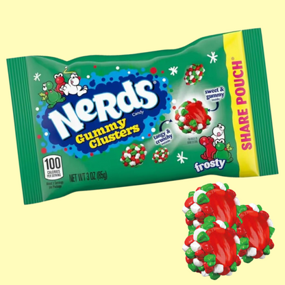 Nerds Frosty Gummy Clusters 85g (Nerds)