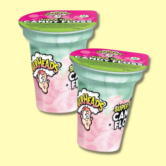 Warheads Super Sour Candy Floss Cup 20g