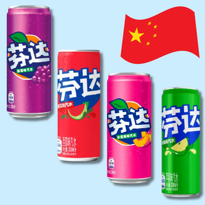 Chinese Fanta Slim Can 330ml