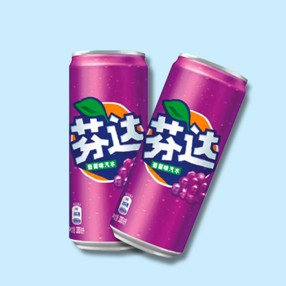 Chinese Fanta Slim Can 330ml