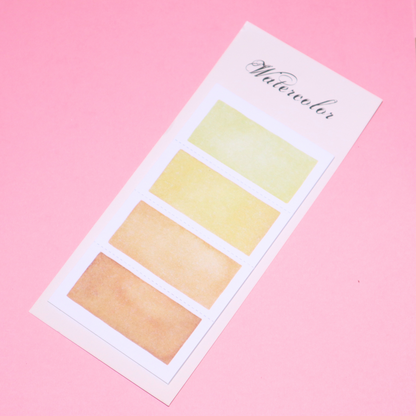 Sticky Notes Watercolor Pallette 20-ark