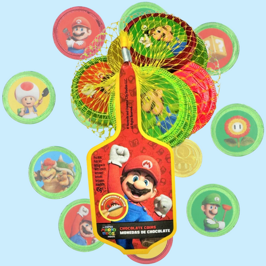 Super Mario Chocolate Coins 45g