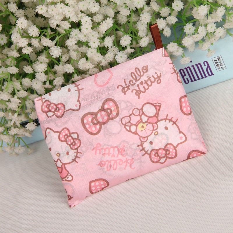 Foldbart Handlenett Hello Kitty