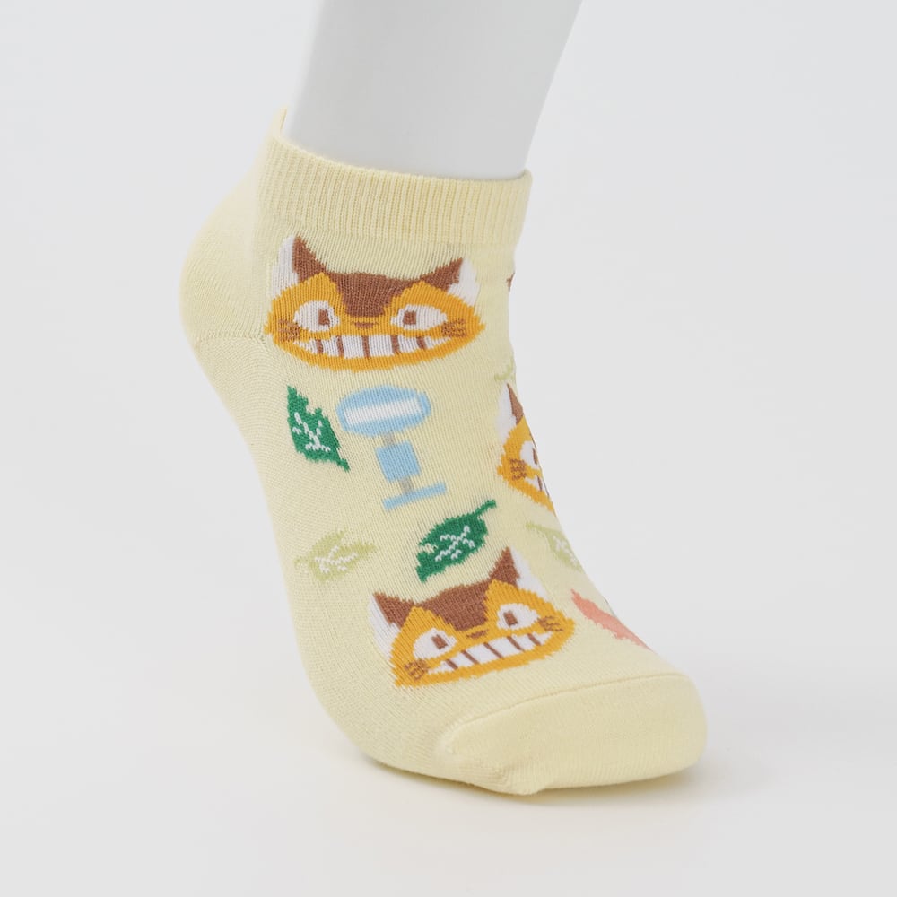 Ghibli Socks My Neighbor Totoro Nekobasu EUR 36-39 (Fukusuke)