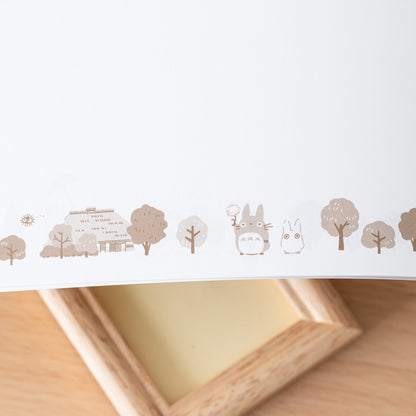 A4 Skrivebok Totoro Forest