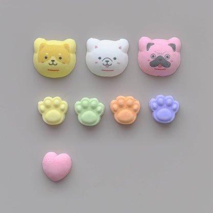 Kyoto Sweets Gift Set Hand Made Ramune & Konpeitou Rock Candy Dog 71g (Ageo)