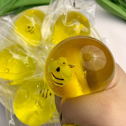 Stressball Anti Stress Honeybee Squishball