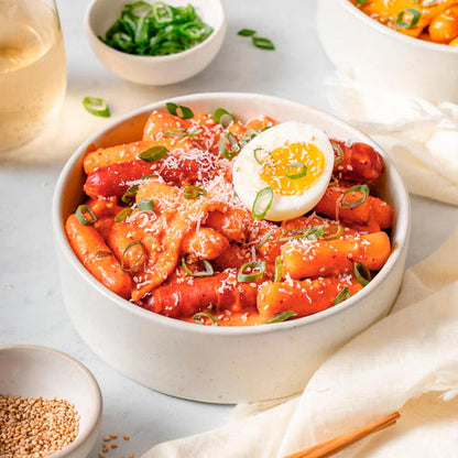 Tteokbokki Rose Spicy HALAL 120g (YOPOKKI)