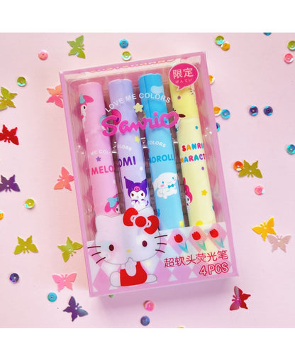 Markeringstusj Sanrio 4 Farger