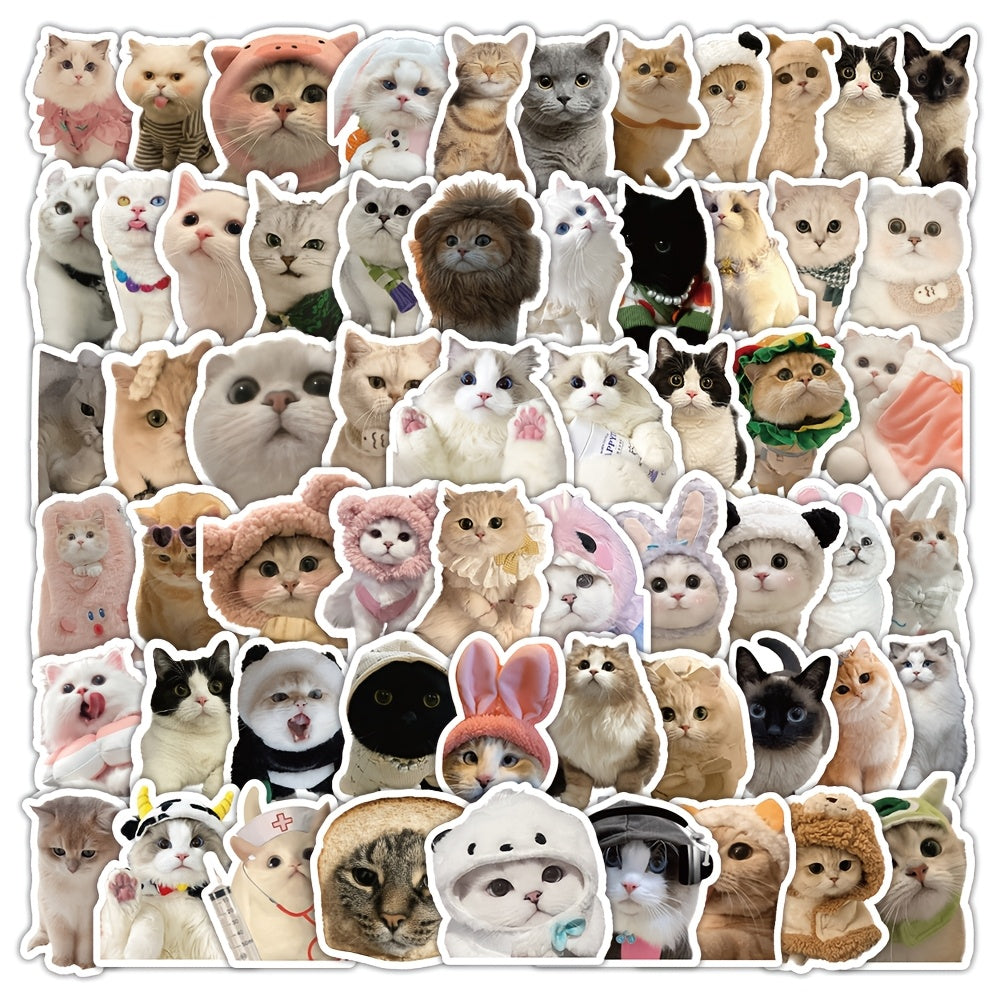 Sticker Flakes Super Cute Cat