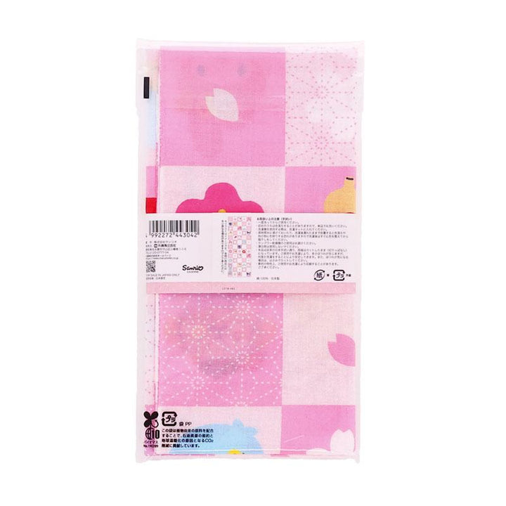 Hand Towel Tenugui Sakura Sanrio Japan(SANRIO)