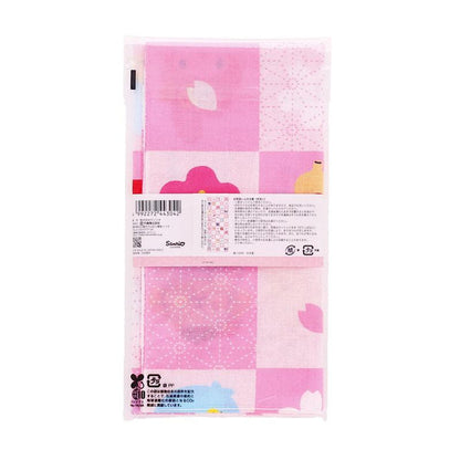 Hand Towel Tenugui Sakura Sanrio Japan(SANRIO)