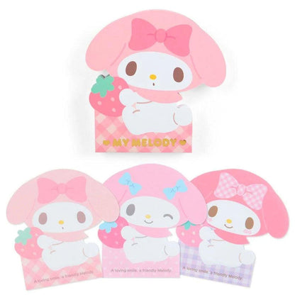 Sanrio Die-Cut Character Shaped Memo My Melody (SANRIO)