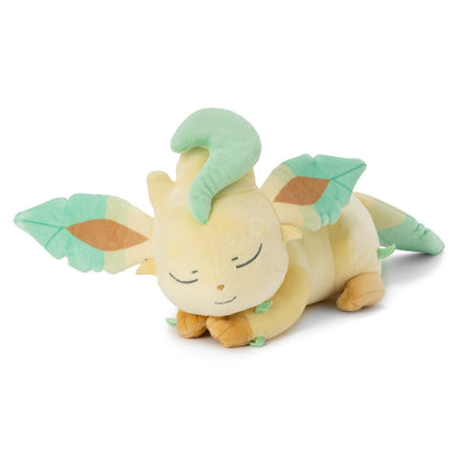 Pokemon Plush Sleeping Friend Leafeon (Takara Tomy Arts)