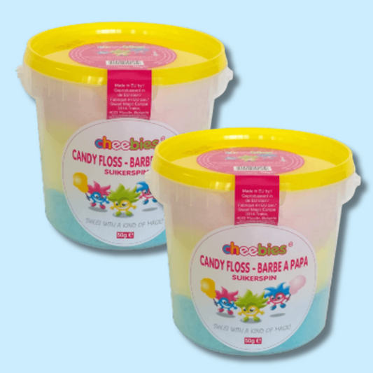 Sukkerspinn 50g (CHEEBIES)