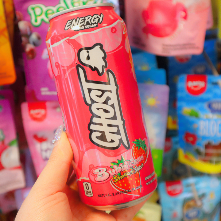 Ghost Energy Bubblicious Strawberry Splash 473ml
