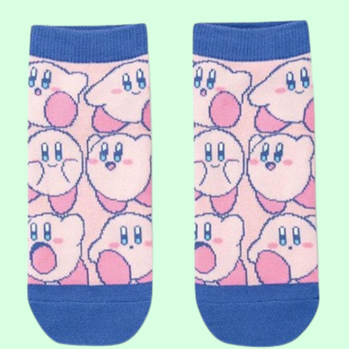 Kirby Of The Stars Ankle Socks EUR 36-39 (FUKUSUKE)
