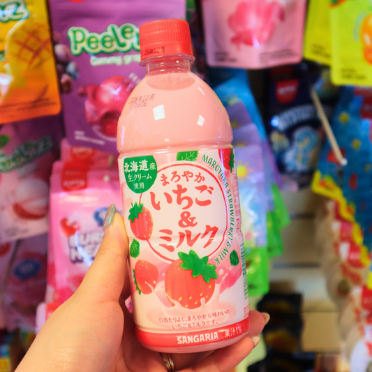 Maroyoka Ichigo & Milk Strawberry Milk 500ml (SANGARIA)