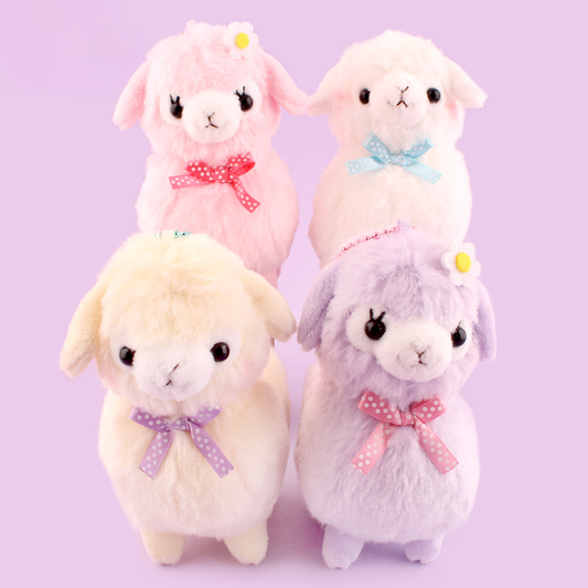 Kids Alpacasso Ribbon Keychain (AMUSE)