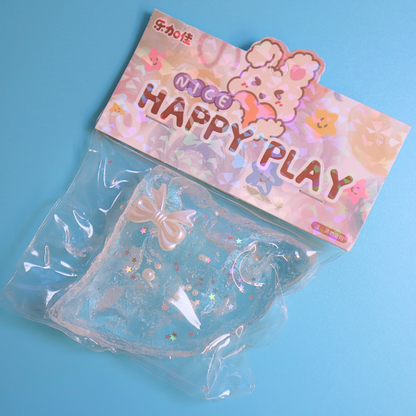 Taba Squishy Transparent Waffle