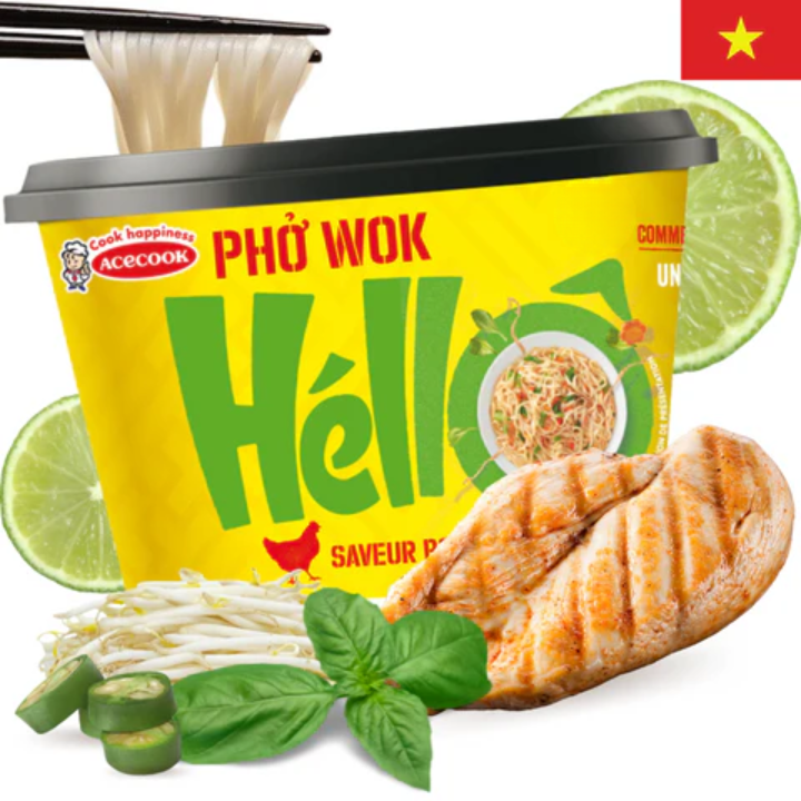 Hello Pho Wok Chicken 76g (ACECOOK)