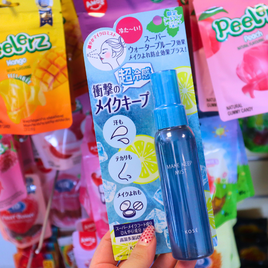 Make Keep Mist Spray EX+ Ultra Cool Lemon Mint 80ml (KOSE)
