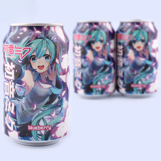 Hatsune Miku Soda Blueberry Flavour 330ml (KAWAJI)