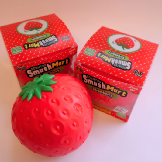 Scented Jumbo Squishy SmushMart Strawberry (Crazy Fun)