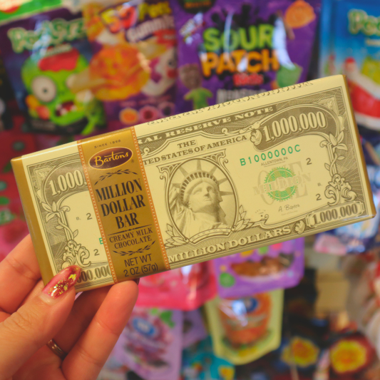 Million Dollar Creamy Milk Chocolate Bar 57g (Bartons)