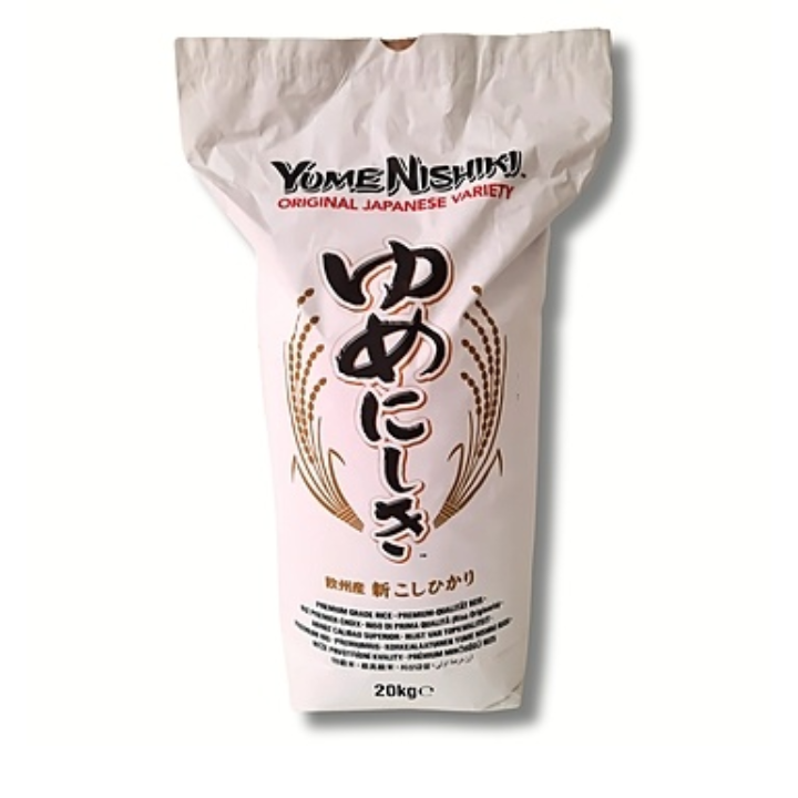 Japanese Rice Yume Nishiki Short Grain 20kg