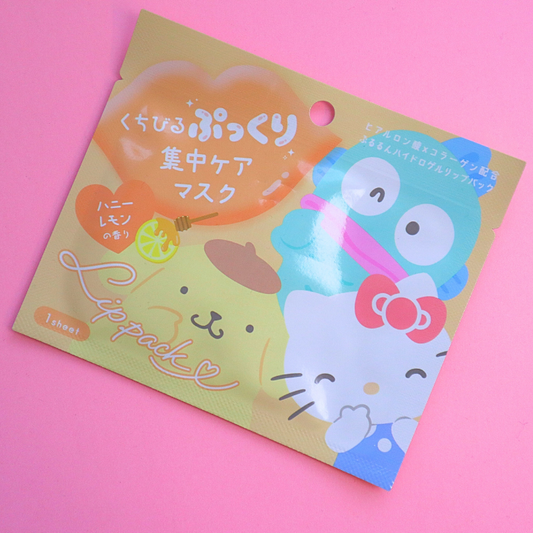 Sanrio Duftende Leppemaske Trio Honey Lemon (KAMIO)