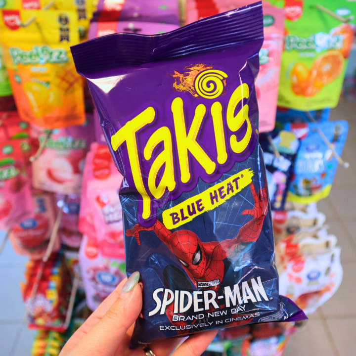 Takis Blue Heat 100g Special Edition for Spider-Man