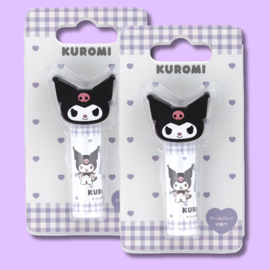 Sanrio Kuromi Mascot Lip Cream Earl Gray (SKATER)