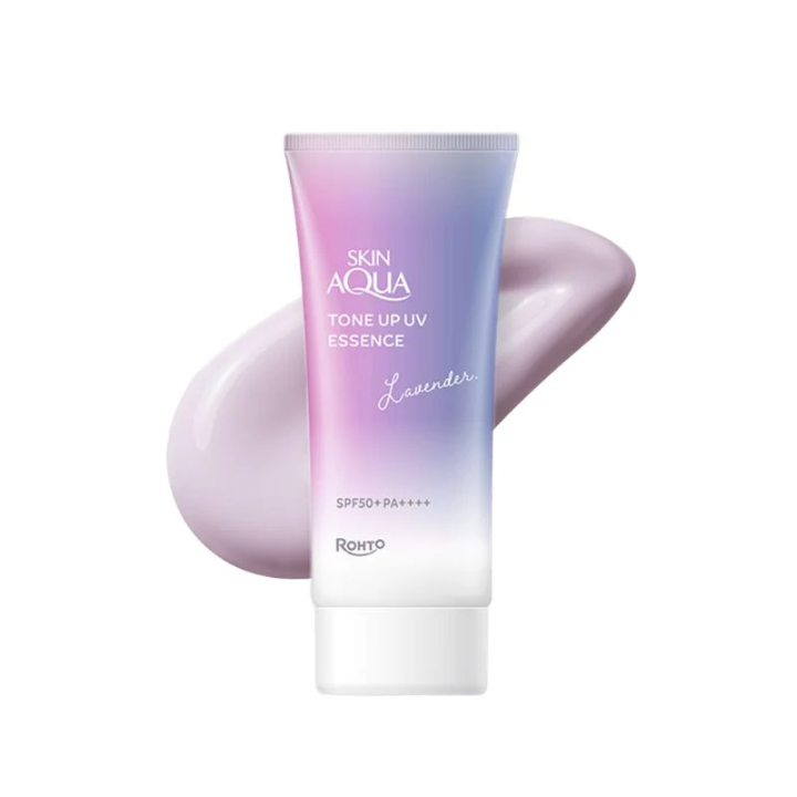 Tone Up UV Essence Tinted Sunscreen Lavender SPF50+ PA++++ 70g (SKIN AQUA)
