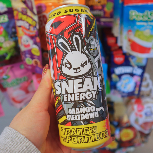 Sneak x Transformers Mango Meltdown Energy Drink 500 ml