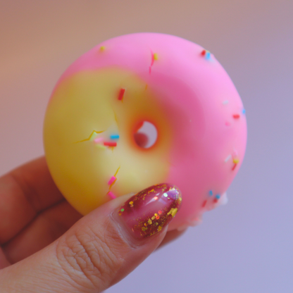 Wax Squishy Crackle Crispy Donut