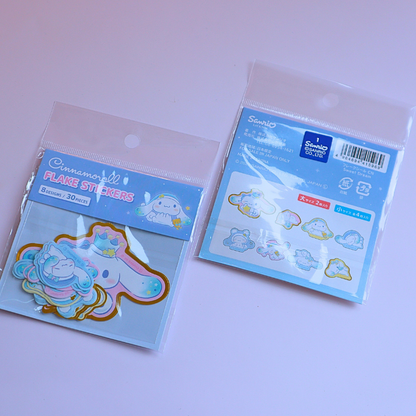 Sticker Flakes Sanrio Cinnamoroll Golden Detail 30pcs (SANRIO)