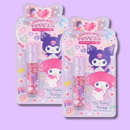 Sanrio My Melody & Kuromi Duftende Farge Glittery Lip Gloss (SHOBIDO)