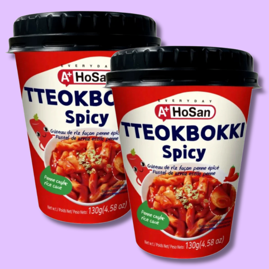 Tteokbokki Spicy Cup 130g (A+Hosan)