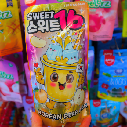Pouch Drink Pear Ade 200ml (Sweet16)