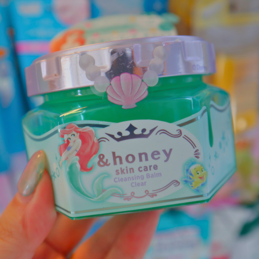 (LIMITED) &honey Cleansing Balm Disney Princess Ariel Clear 90g (VICREA)