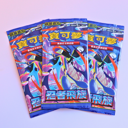 Pokemon TCG M4F Ninja Spinner Kinesisk Booster Pack