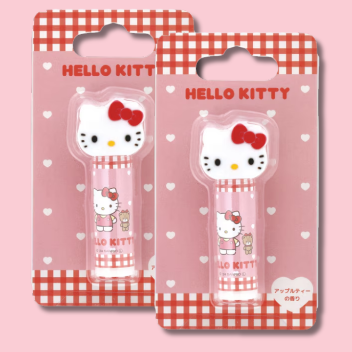 Sanrio Hello Kitty Mascot Lip Cream Apple Tea (SKATER)