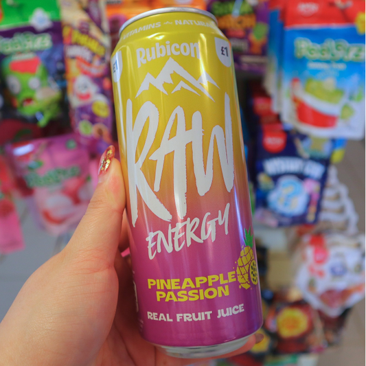 RAW Energy Pineapple Passionfruit 500ml (RUBICON)