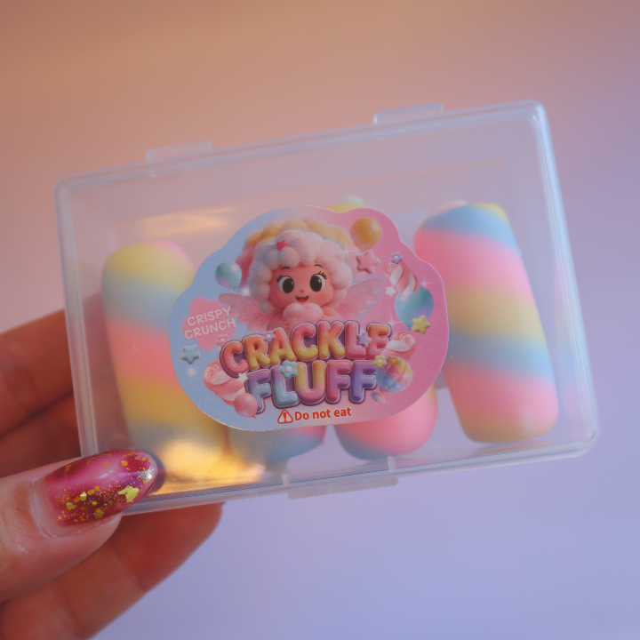 Wax Squishy Crackle Fluff Marshmallow