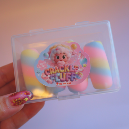Wax Squishy Crackle Fluff Marshmallow