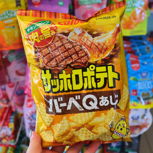 Sapporo Potato BBQ Flavor 72g (CALBEE)