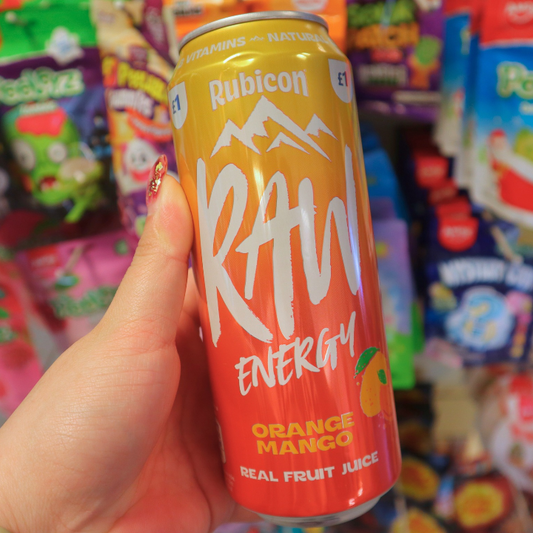 RAW Energy Orange Mango 500ml (RUBICON)
