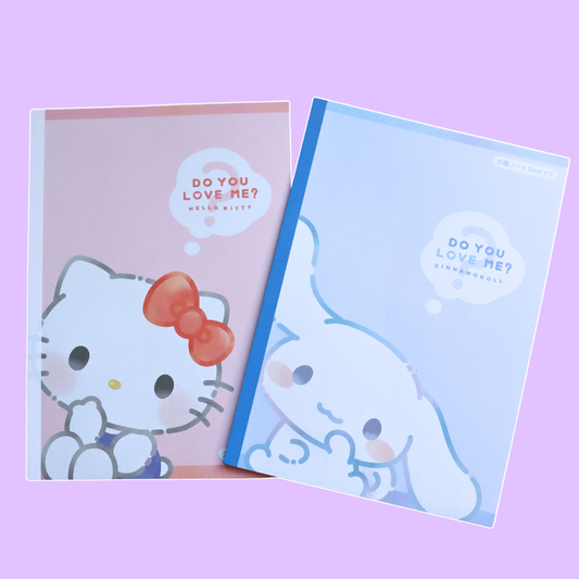 A4 Skrivebok Sanrio 5 mm Rutenotatbok (SANRIO)